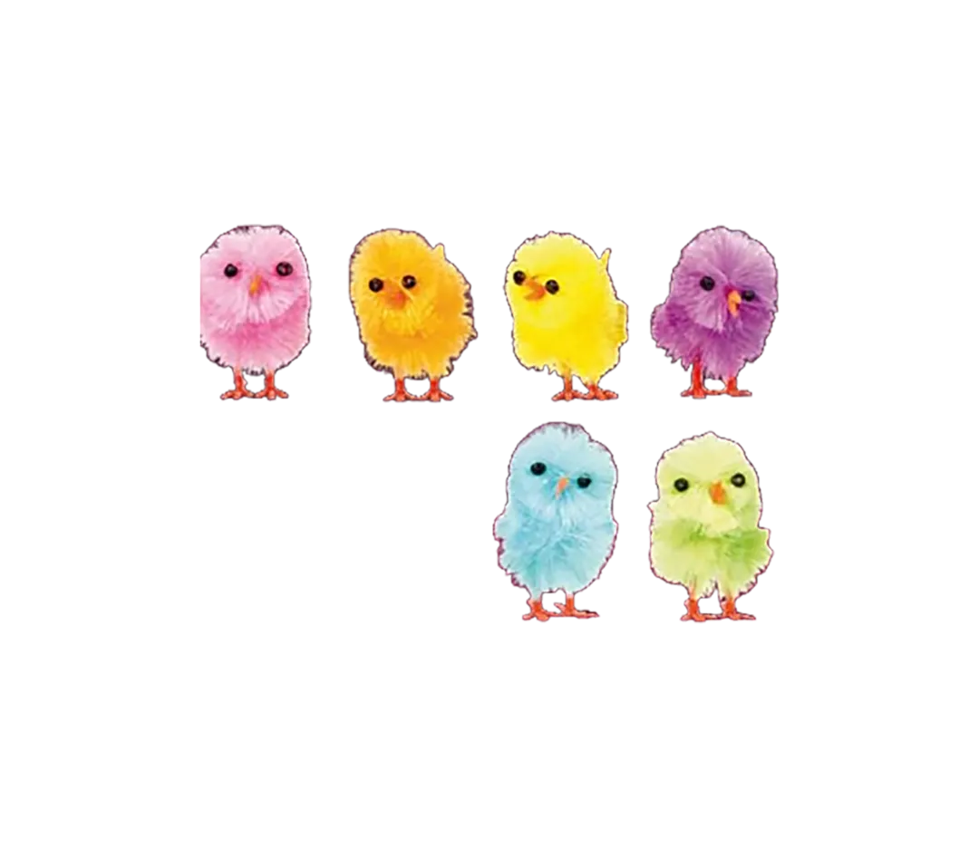 Les Mini Poussins multicolores