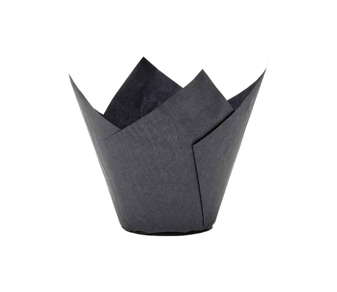 Tulipcup noires 160/50 x150