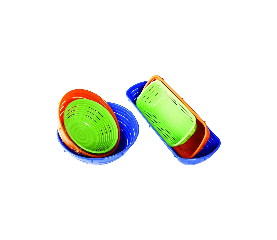 Banneton plastique rond