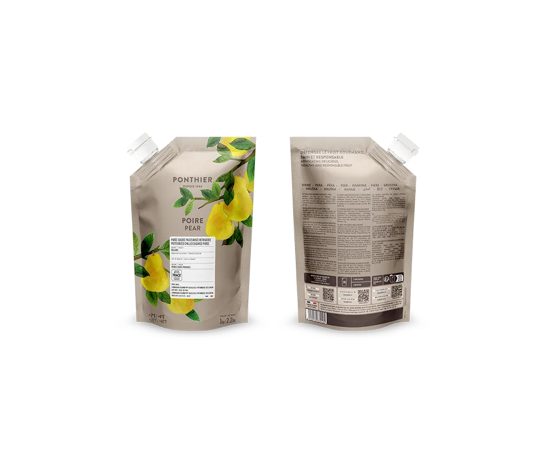 Purée de poire fraiche - 1kg