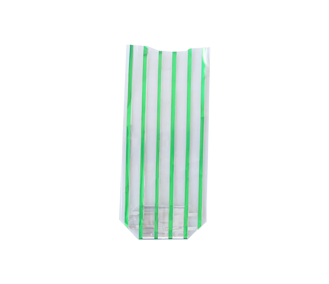 Sacs Cello bandelettes vertes