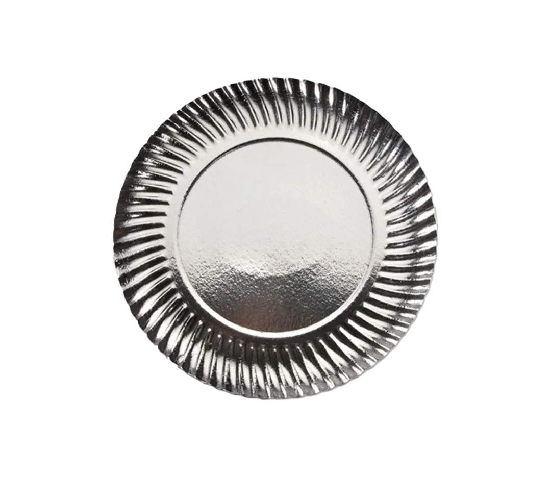Assiette argent