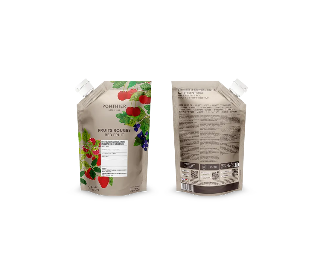 PUREE FRUITS ROUGES - PONTHIER