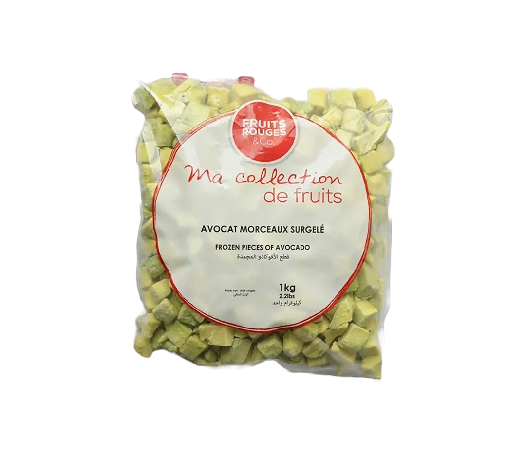 Avocat en cube 15x15 surgelé - 1kg