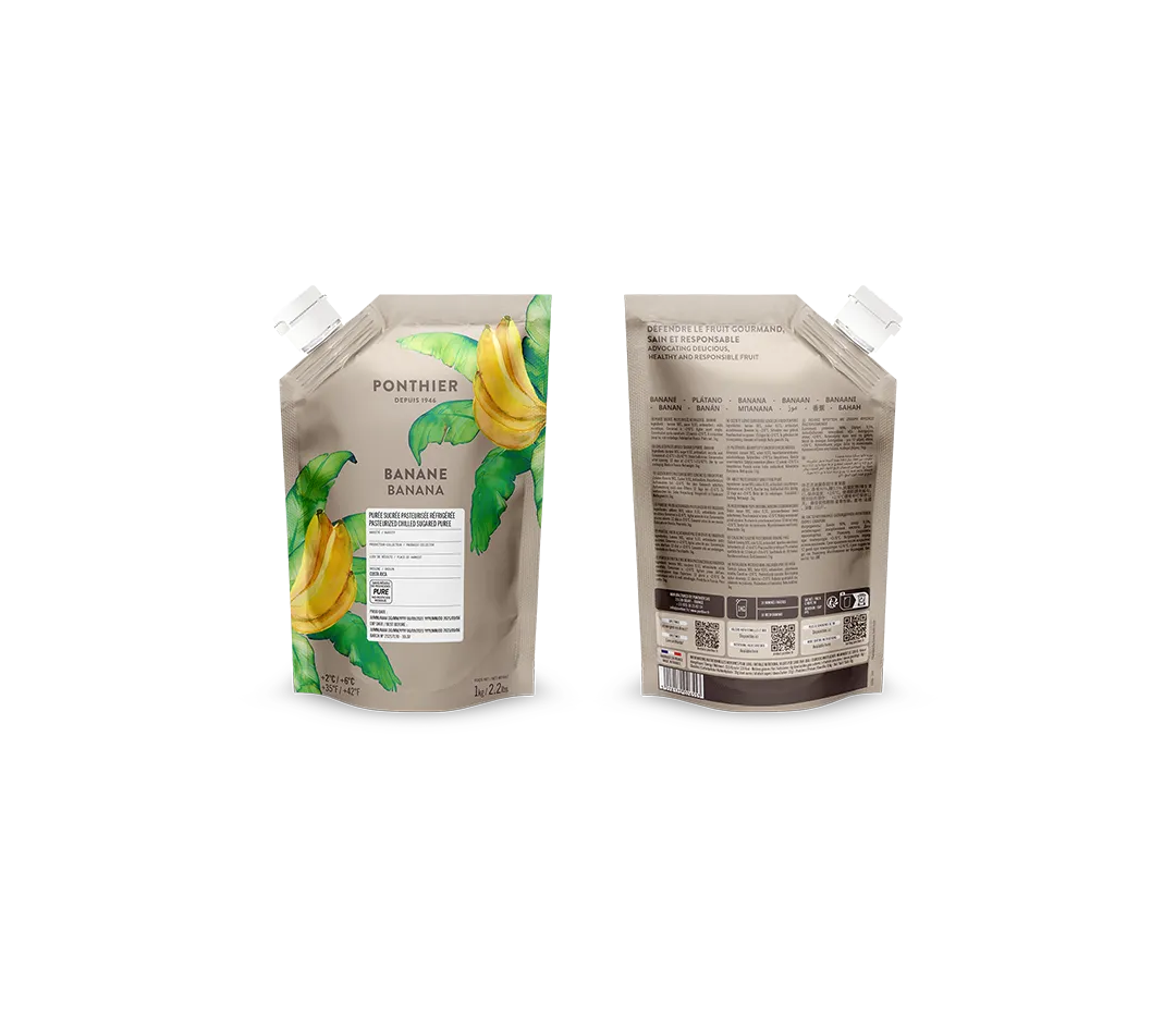 Purée de banane fraiche - 1kg