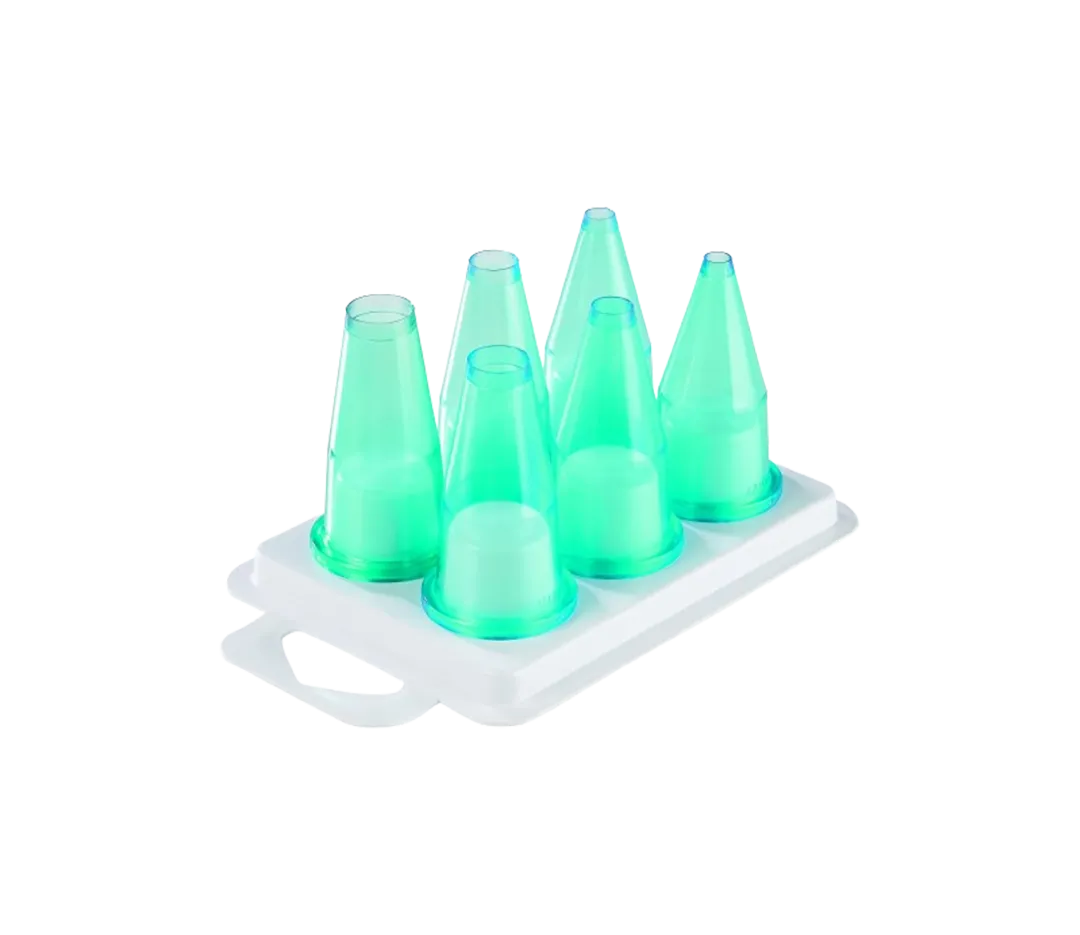 Assortiment de 6 douilles unies