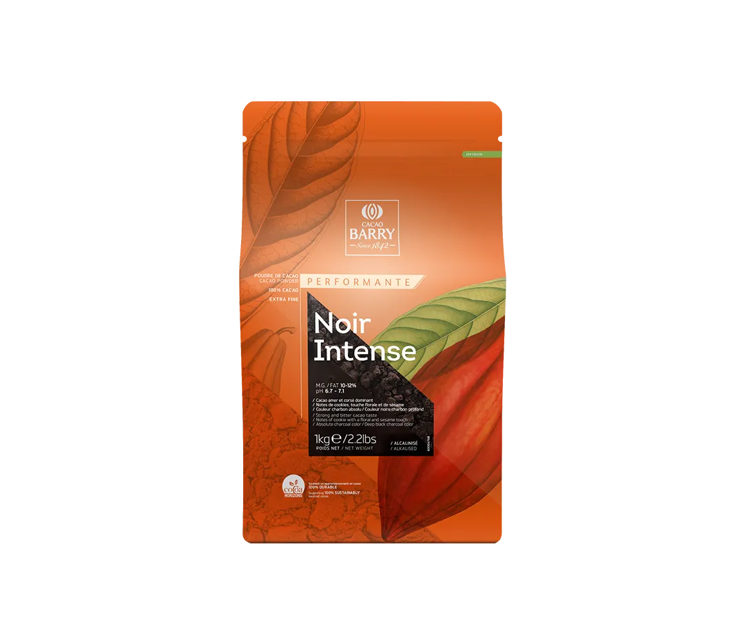 CACAO POUDRE NOIR INTENSE 1KG BARRY