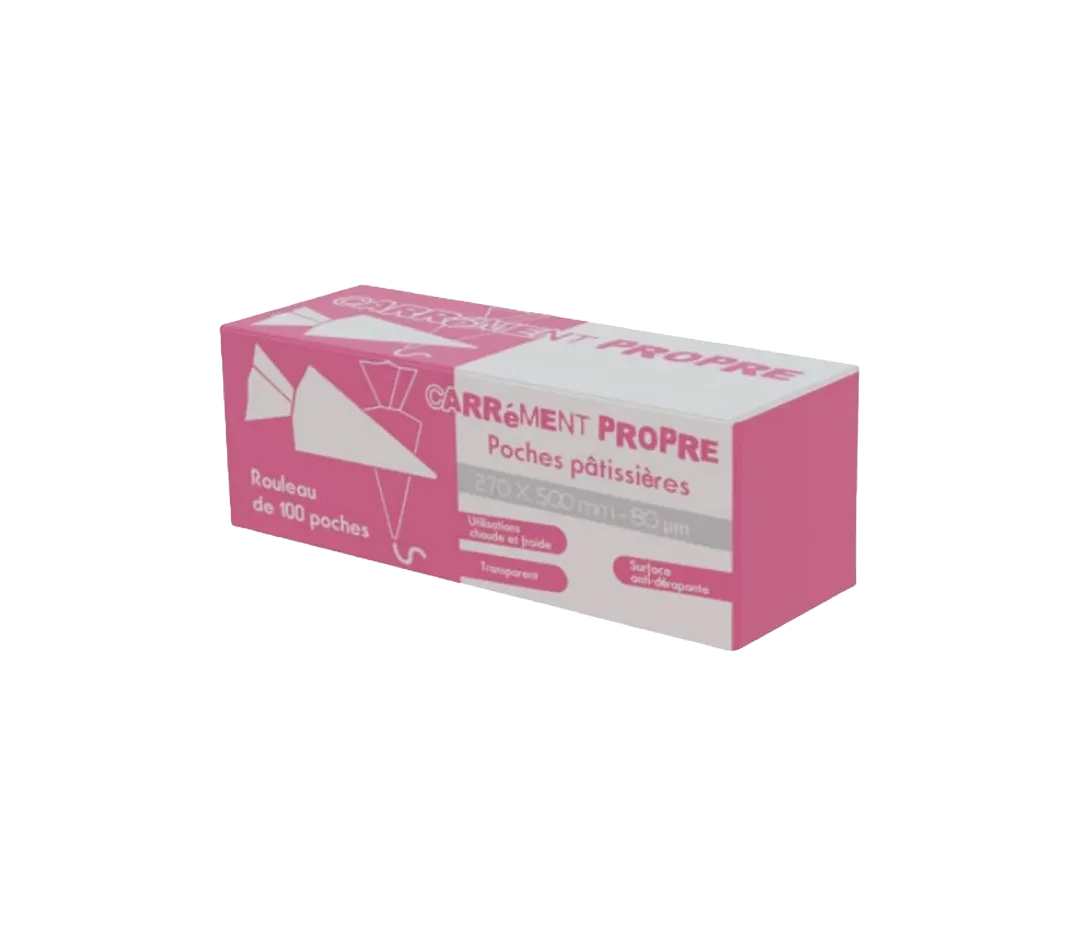 Rouleau de 100 poches pâtissières