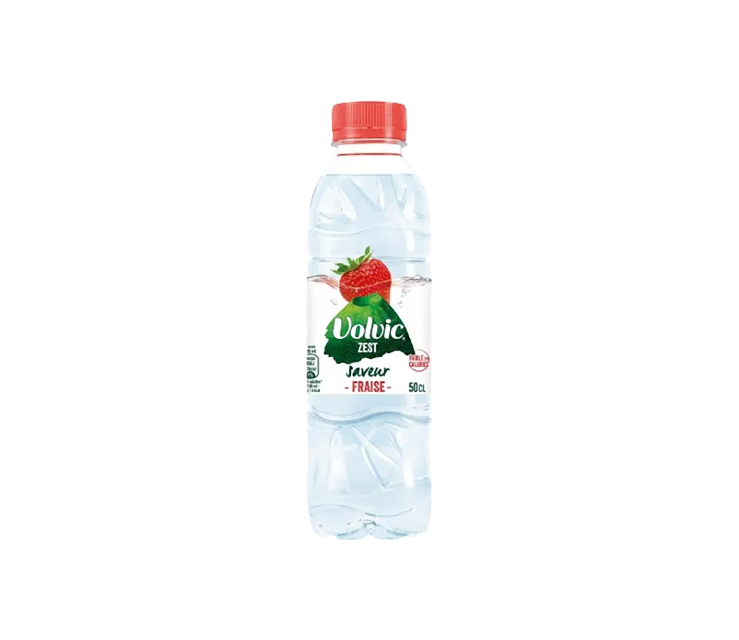 Volvic zest à la fraise - 24x50cl