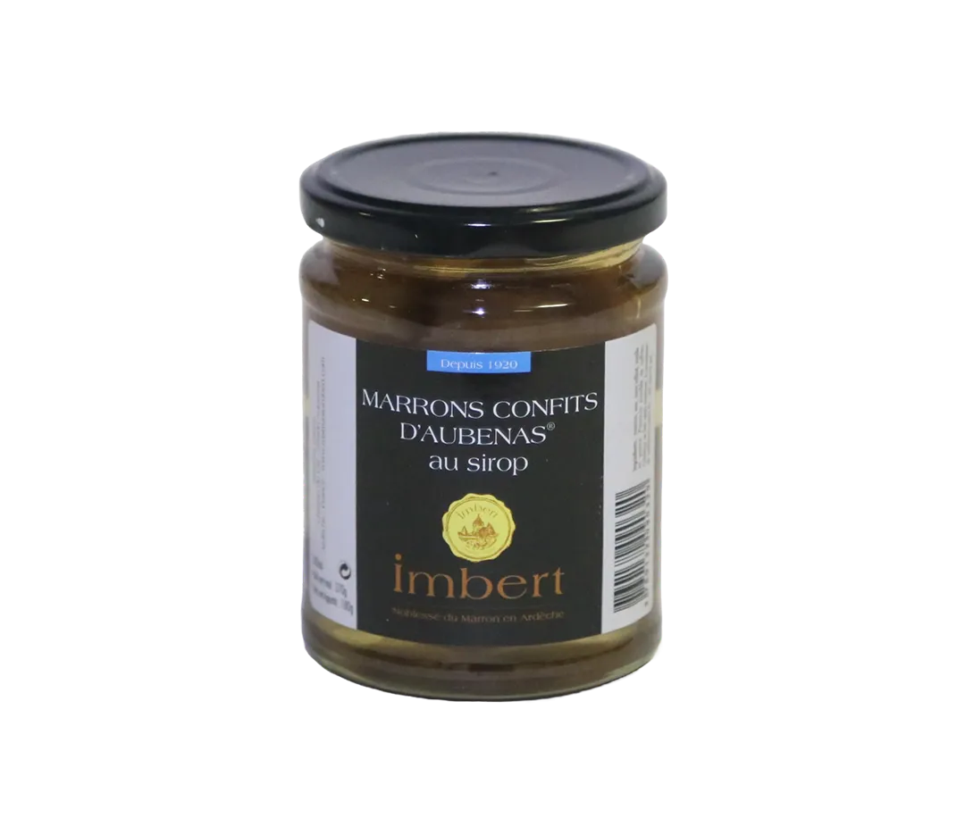 Marrons confits entiers - 370g