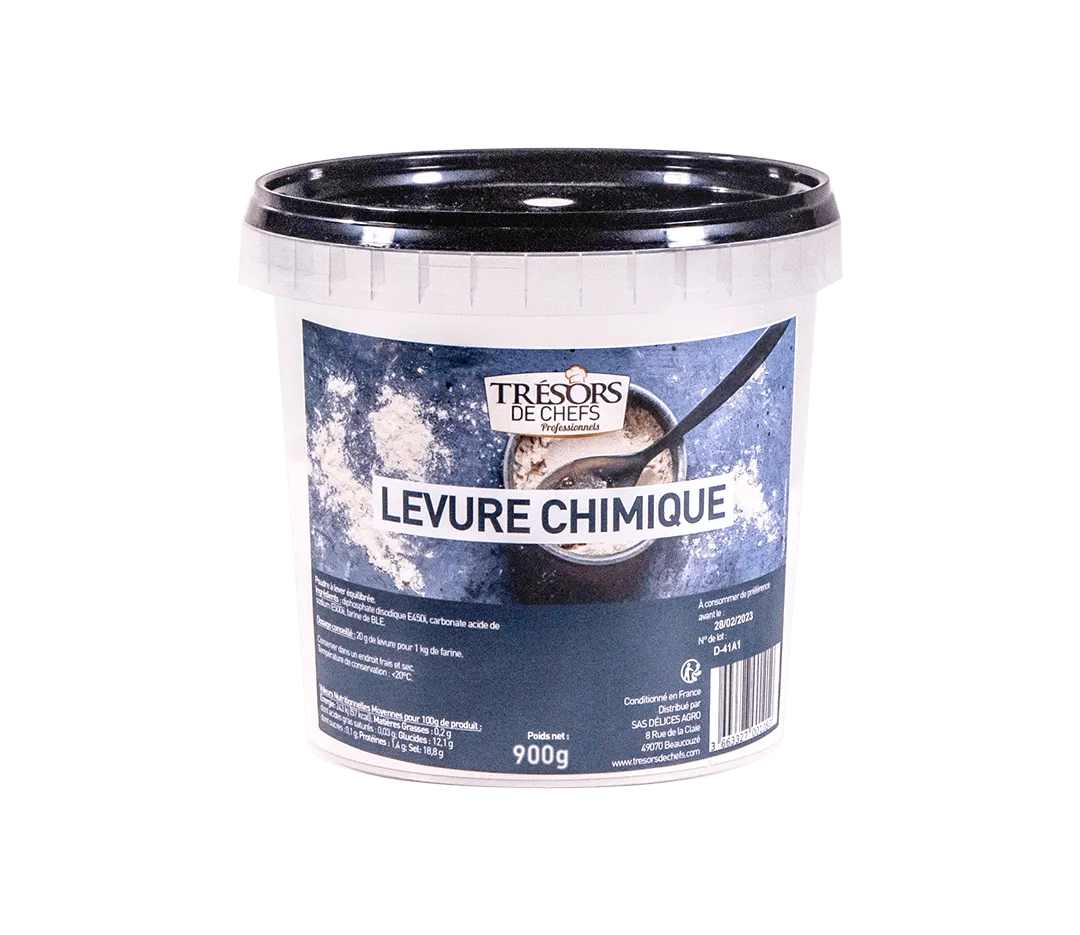 LEVURE CHIMIQUE POT PLASTIQUE 900G TDCP