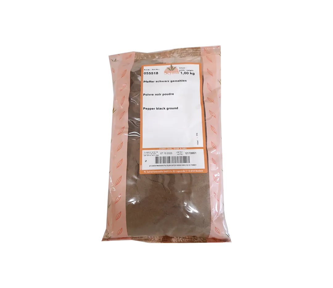 Poivre noir en poudre - 1kg