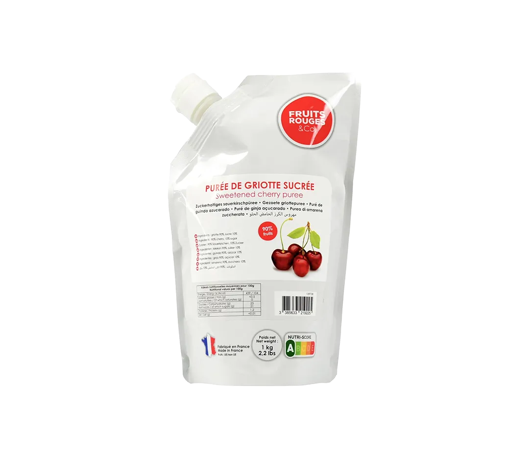 Purée griottes sucrée ambiante