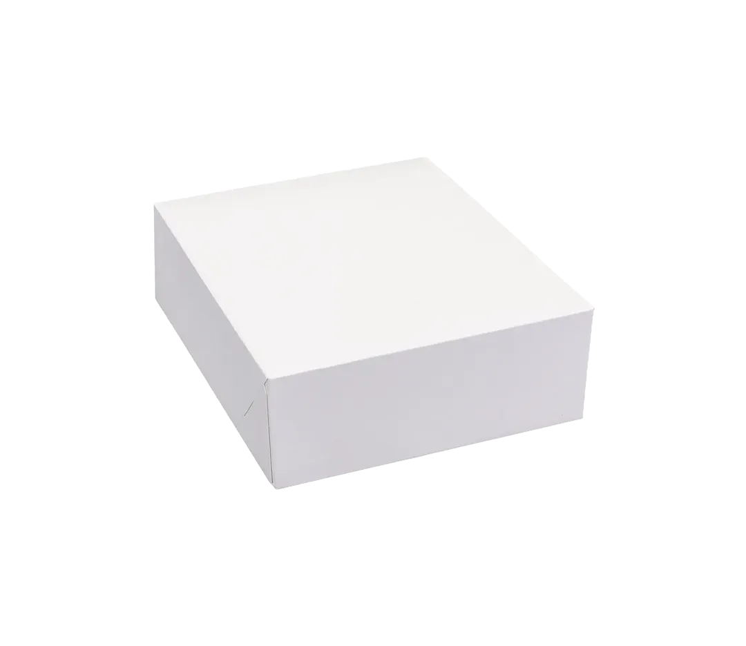 Boites pâtissières blanches x 25