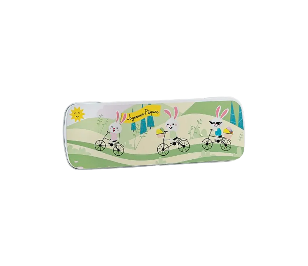 BTE BLANCHE LAPIN FIRMIN 20.8X7.3H2CM