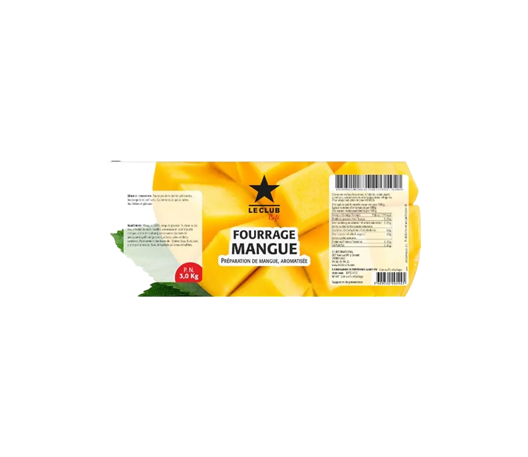 FOURRAGE MANGUE 50% 3KG LE CLUB