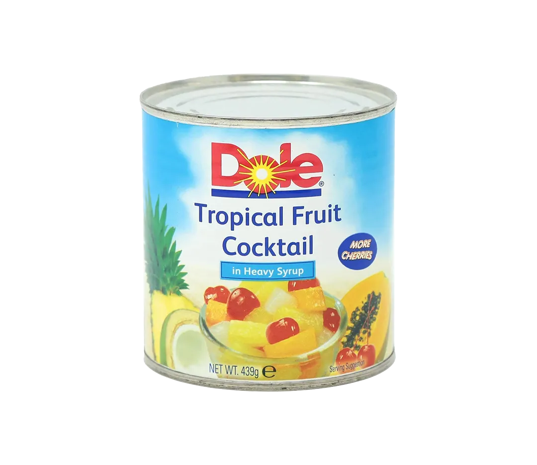 Fruit cocktail tropicaux