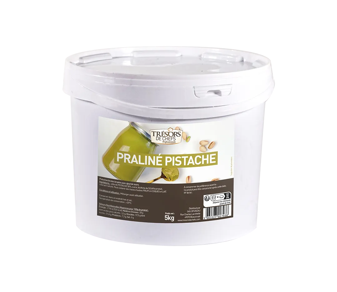 Praliné pistache - 5 kg