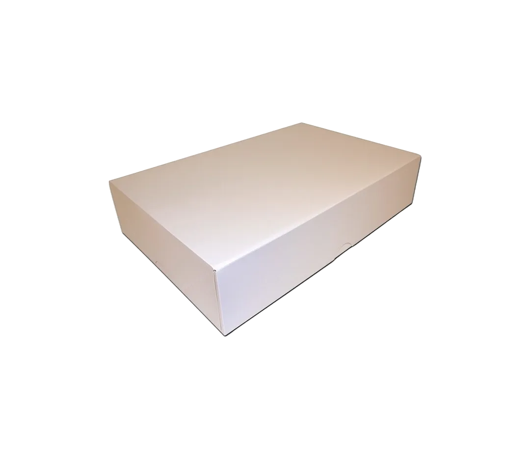 Boite pâtissière blanche
