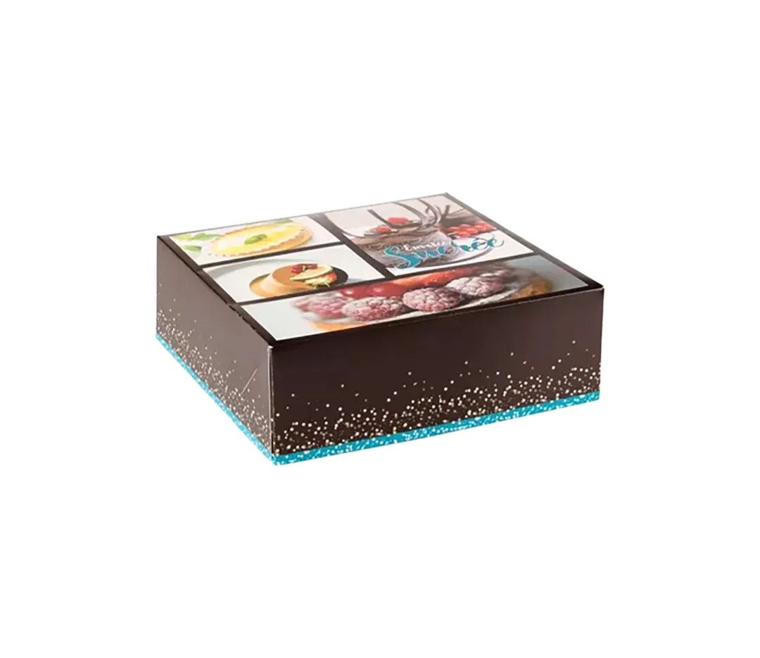 Boites pâtissières x 50