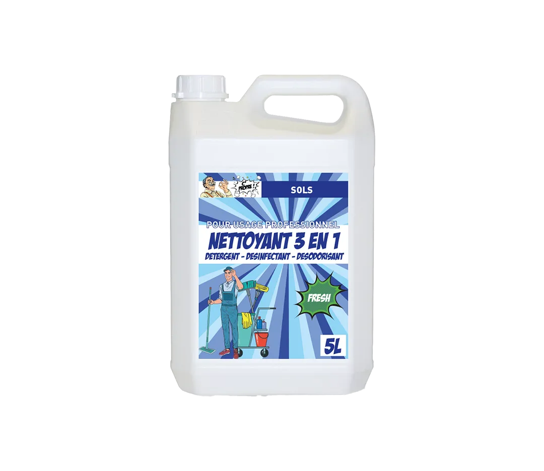 Nettoyant pour sols 3 en 1 - 5L