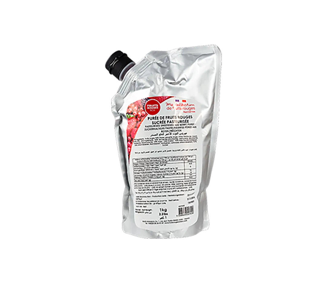 Purée de fruits rouges - 1kg