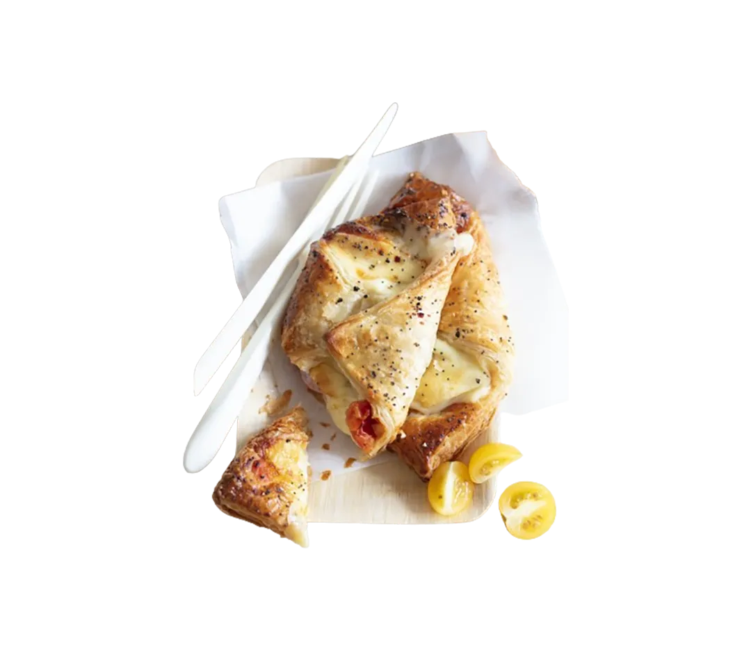 Corbeilles lardon tomate jambon fromage x 48