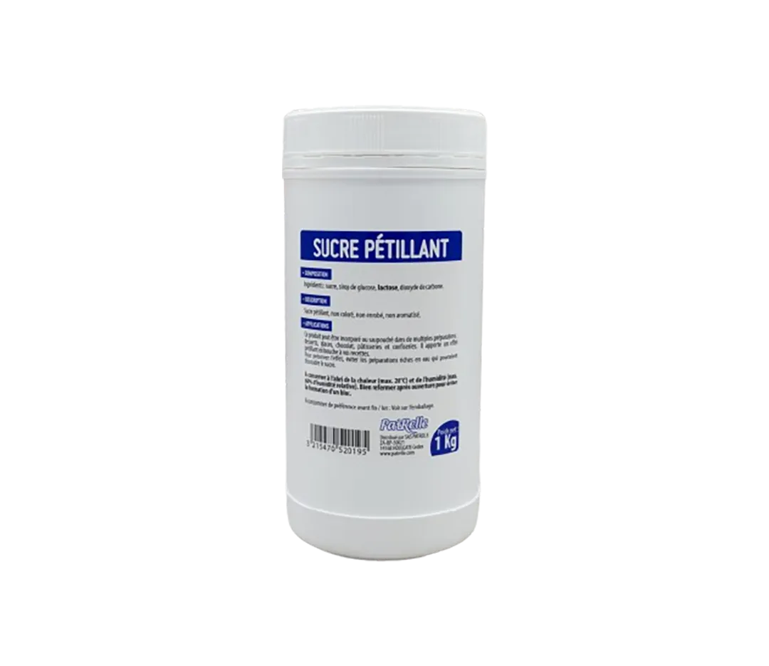 SUCRE PETILLANT 1 KG PATRELLE