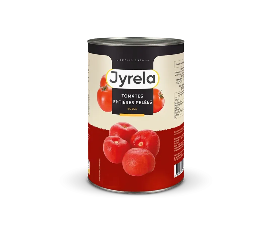Tomates entières pelées 3/1