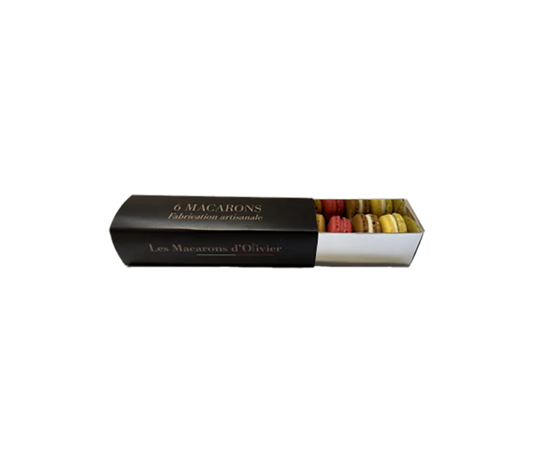 BTE 6 MACARONS D'OLIVIER CT100-1