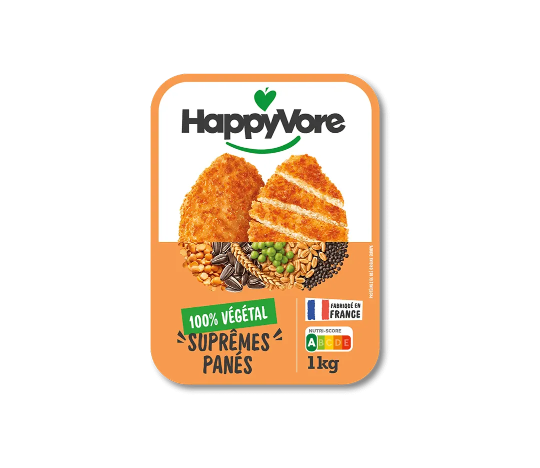 Suprêmes panés végétaux 3kg