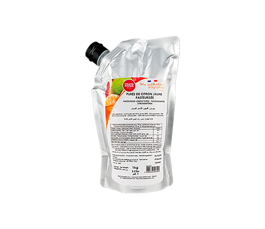 Purée de citron jaune - 1kg