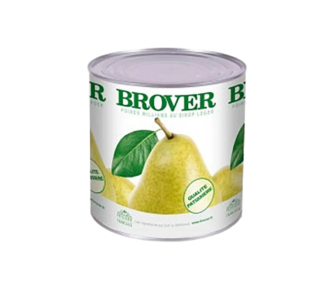 Poires sirop