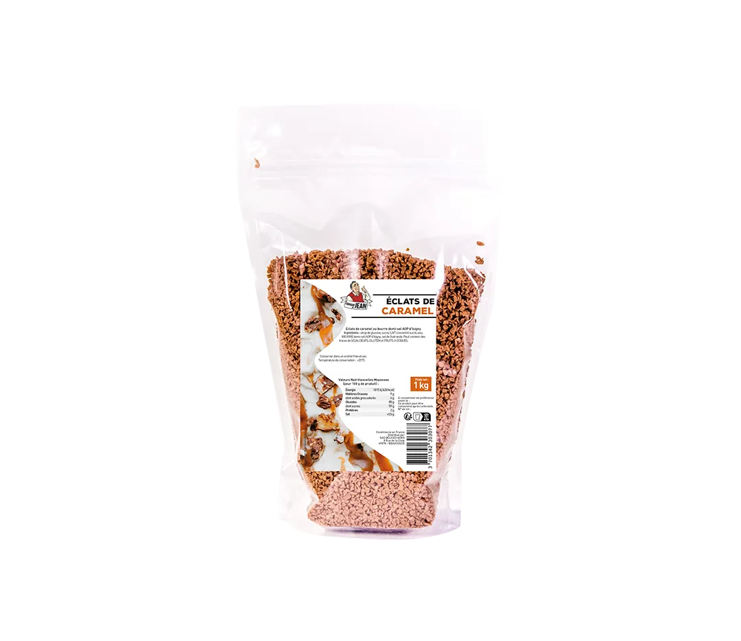 ECLATS CARAMEL B.SALE 2-4 1KG FDJEAN