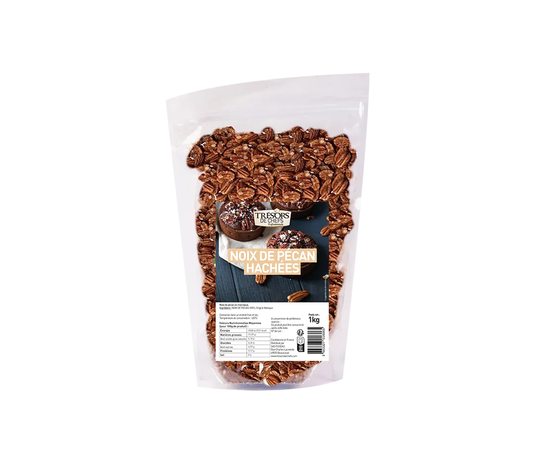 Noix de pécan hachées - 1kg