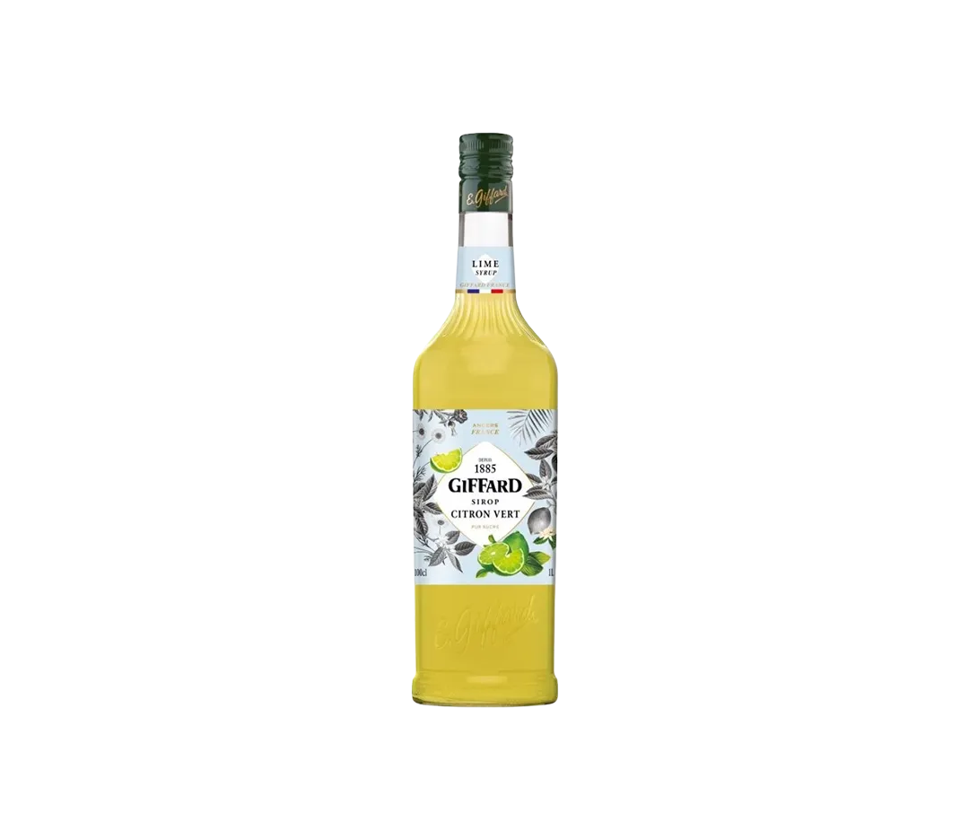 SIROP CITRON VERT BOUTEILLE 1L GIFFARD