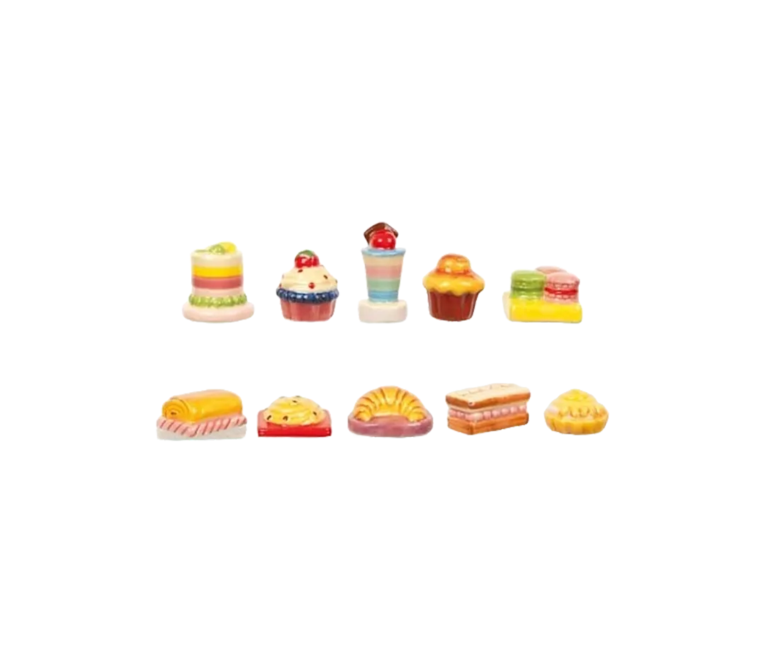 Santons "Les gourmandises" x 100