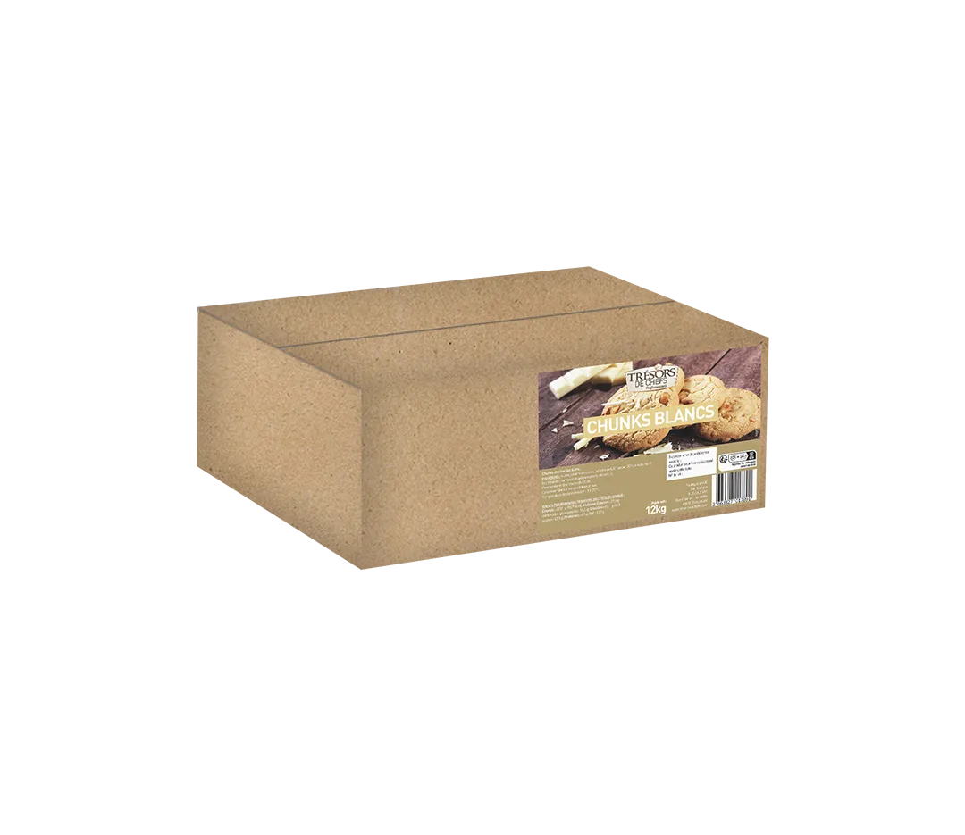 Chunks chocolat blanc - 12kg