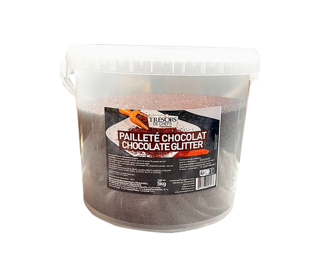 Pailleté chocolat 40% - 5kg