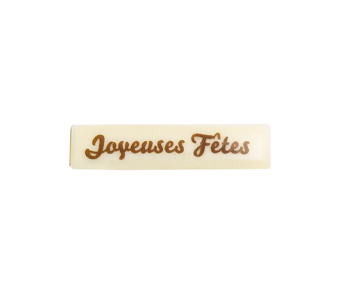 PLAQUE JOYEUSES FETES 96 PCE MONA LISA