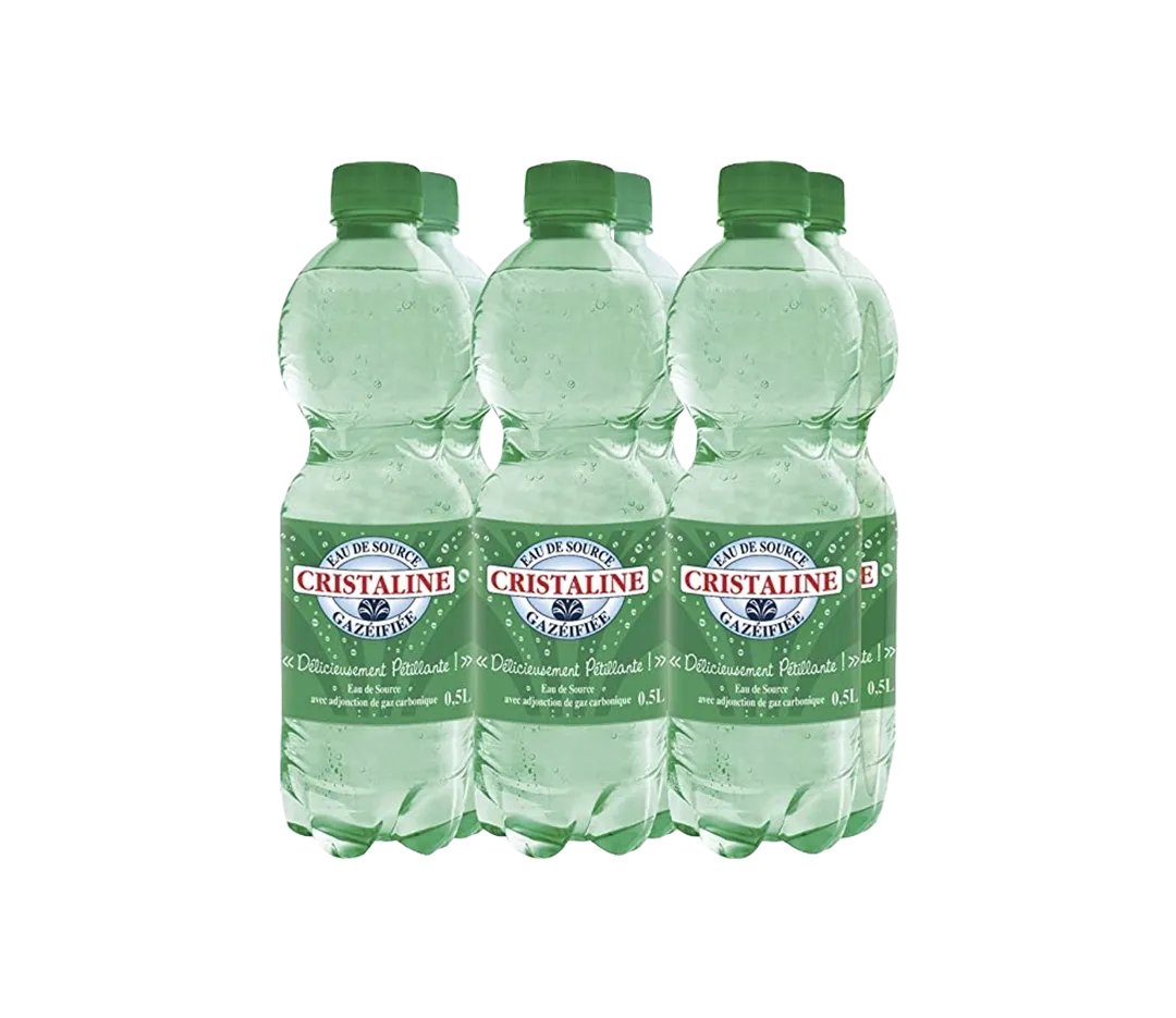 Eau gazeuse Cristaline - 24x50cL