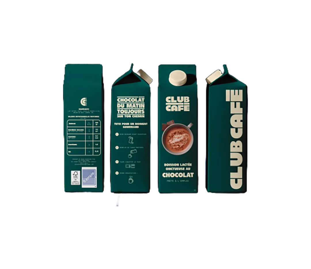 Boisson lactée au chocolat - 12x1L