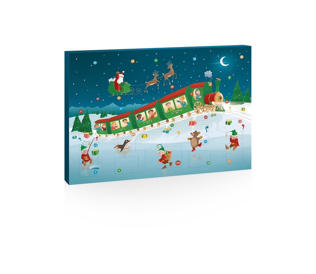 KIT 10 CALENDRIERS AVENT EXPRESS DE NOEL