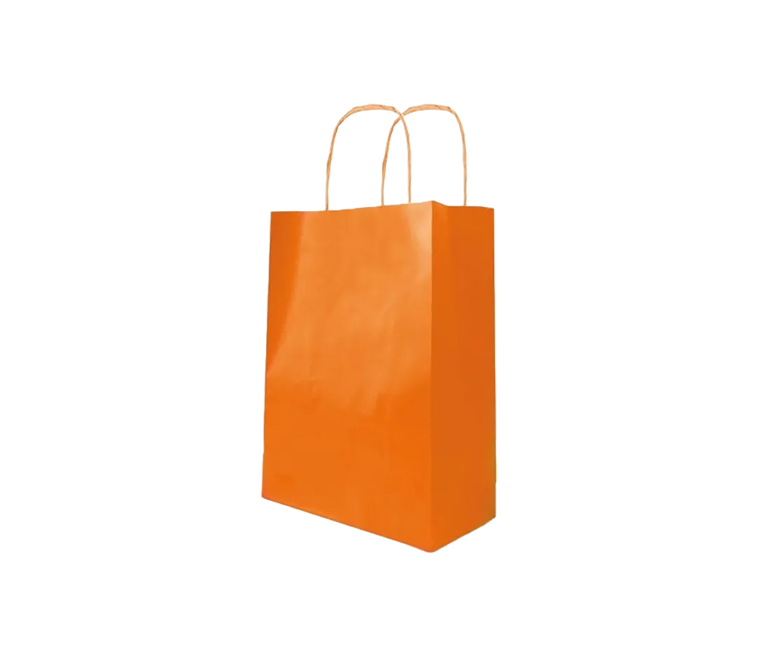 10 sacs cabas oranges
