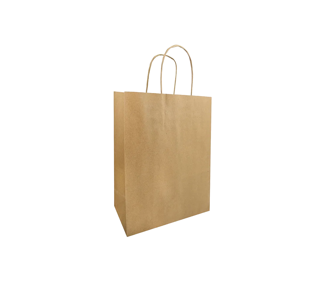 10 sacs cabas kraft