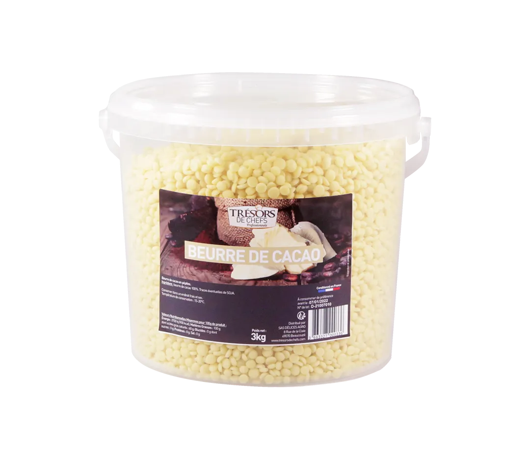 Beurre de cacao - 3 kg