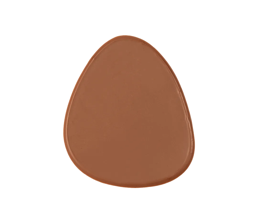 Mini embout de bûche en chocolat au lait x104