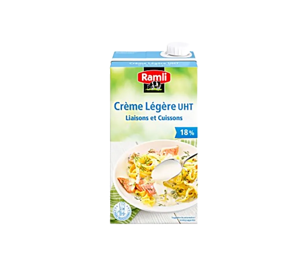 Crème légère UHT 18% - 1L