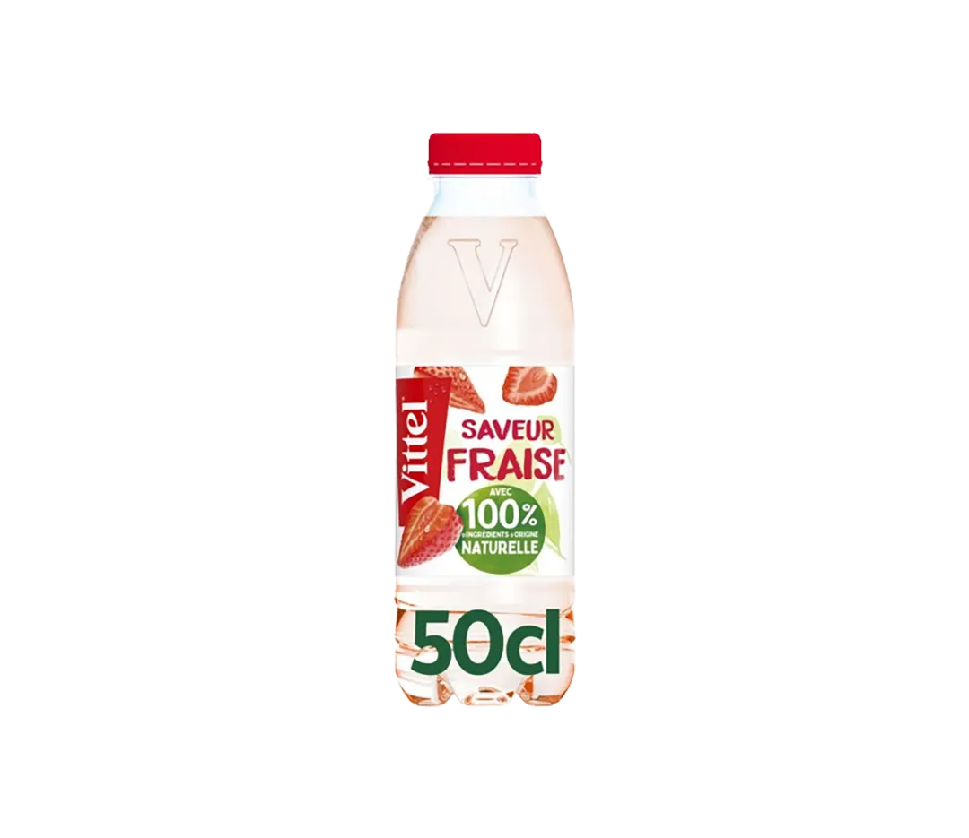 Vittel saveur fraise 24x50cl