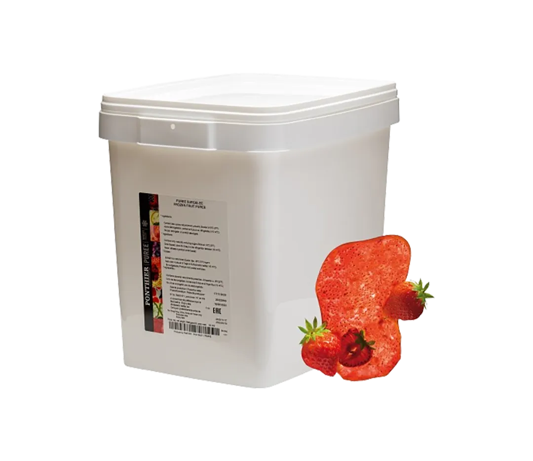 Purée de fraise 20kg Ponthier